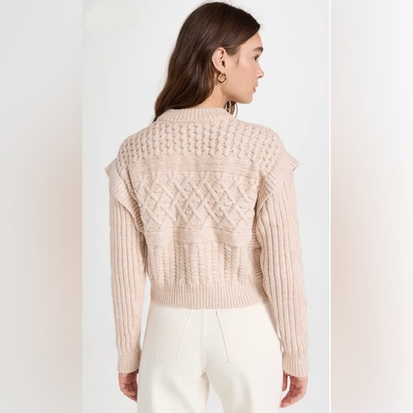 NWT Minkpink Jolene Cable Knit Sweater (size S) - Picture 7 of 12